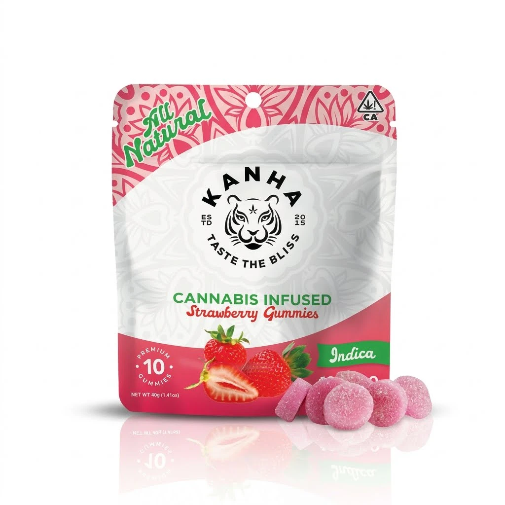 KANHA - KANHA - Edibles - Strawberry - Indica - 100mg Main Image