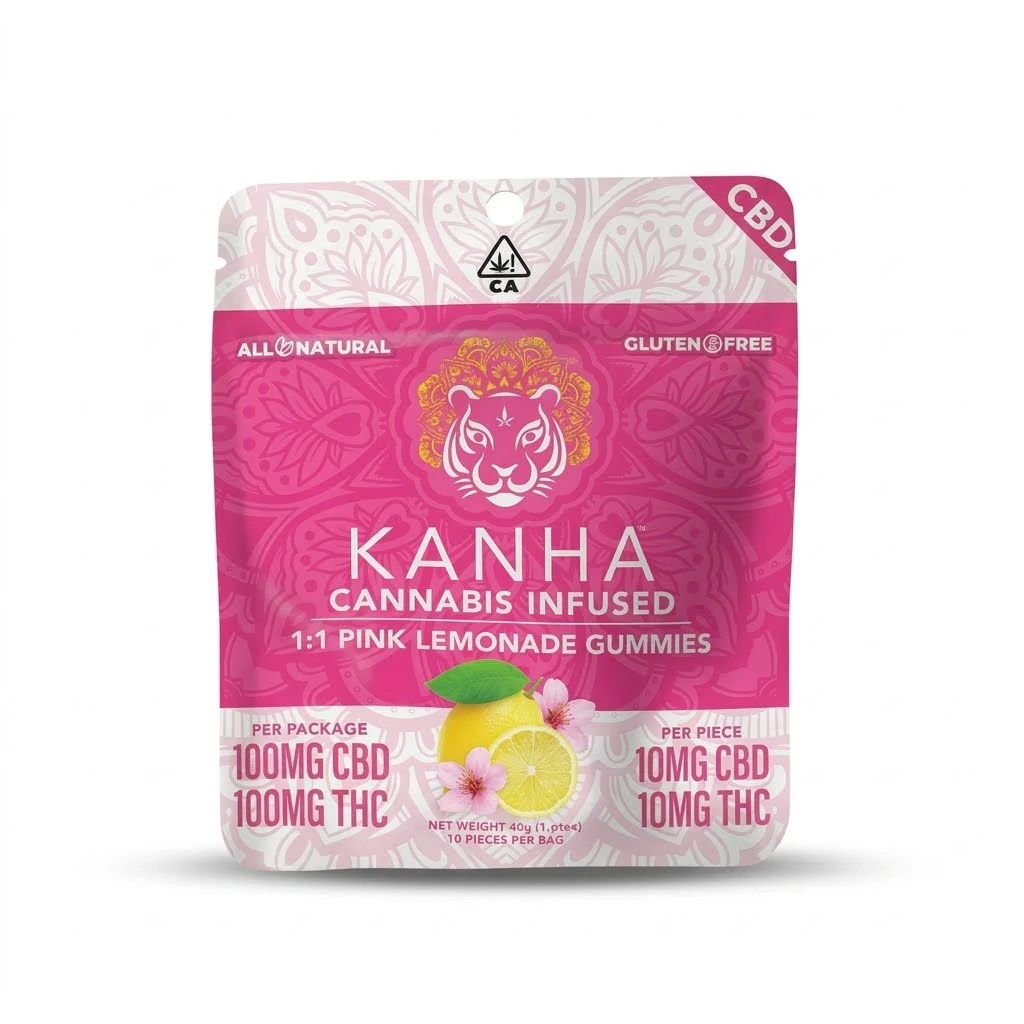 KANHA - KANHA - Edibles - Pink Lemonade - CBD:THC 1:1 - 100mg Main Image