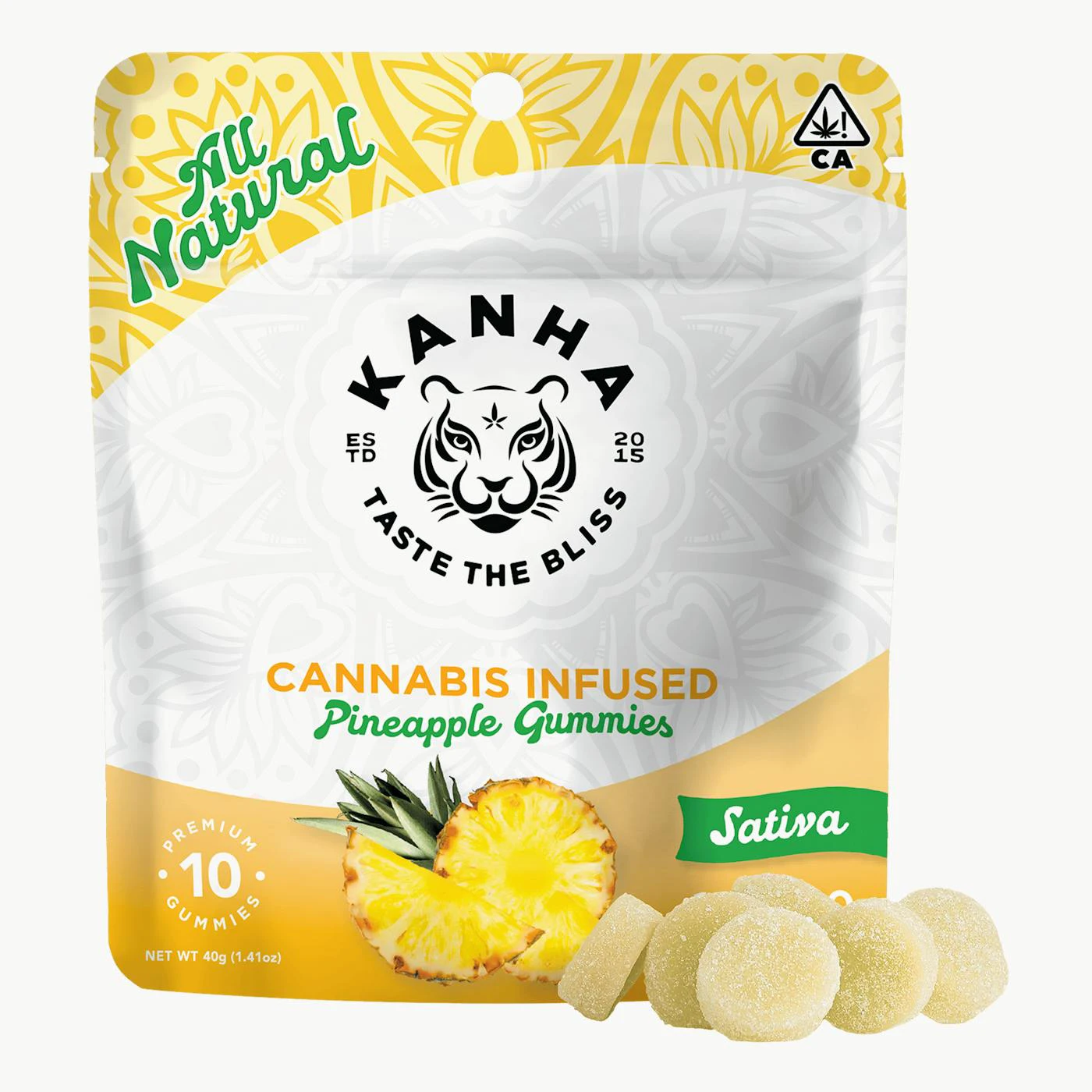 KANHA - KANHA - Edibles - Pineapple - Sativa - 100mg Main Image