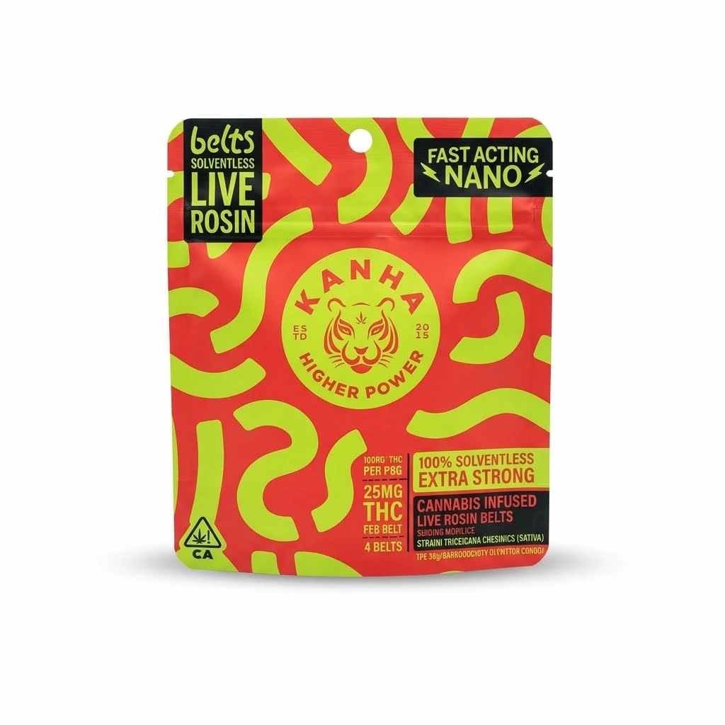 KANHA - KANHA - Edibles - Cherry Limeade - Sativa - Rosin - Belt - 100mg Main Image