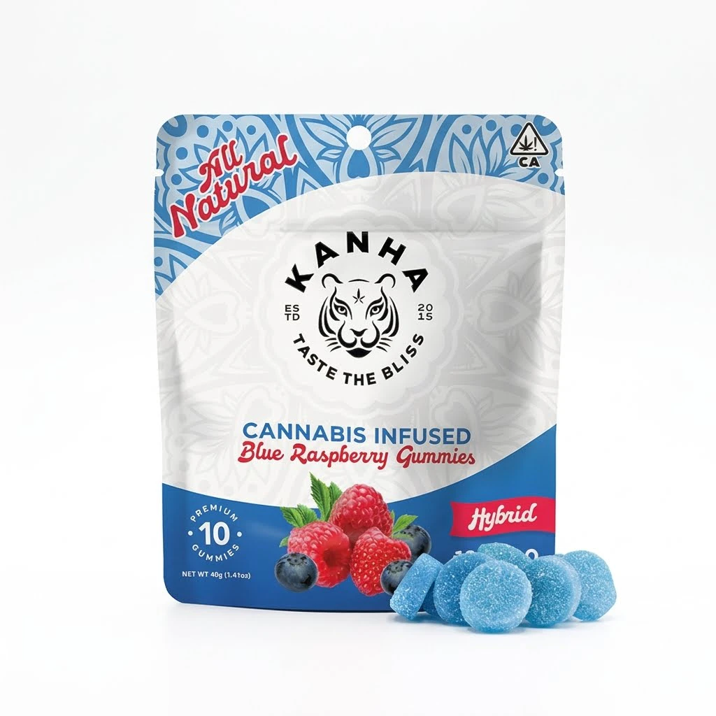 KANHA - KANHA - Edibles - Blue Raspberry - Hybrid - 100mg Main Image
