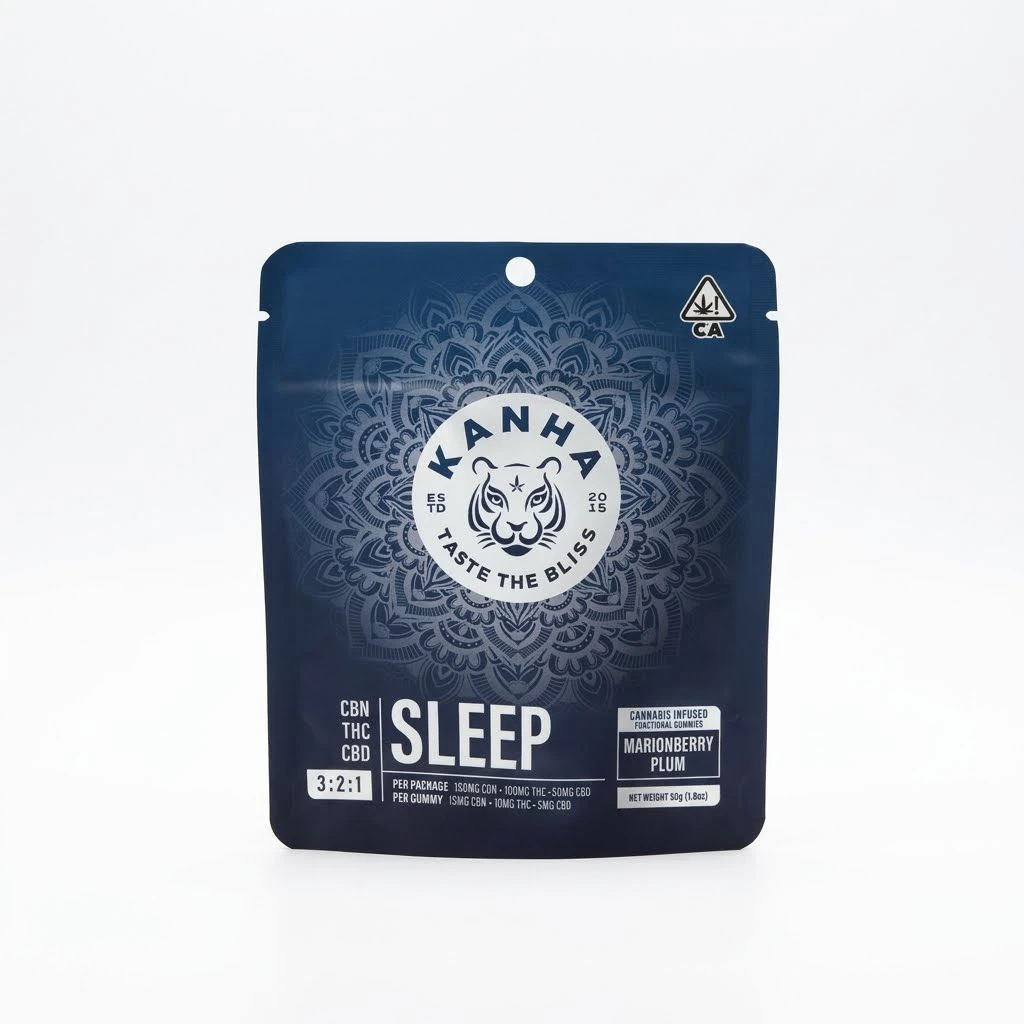 KANHA - KANHA - Edibles - Marionberry Plum - CBN:THC:CBD 3:2:1 - Sleep - 100mg Main Image