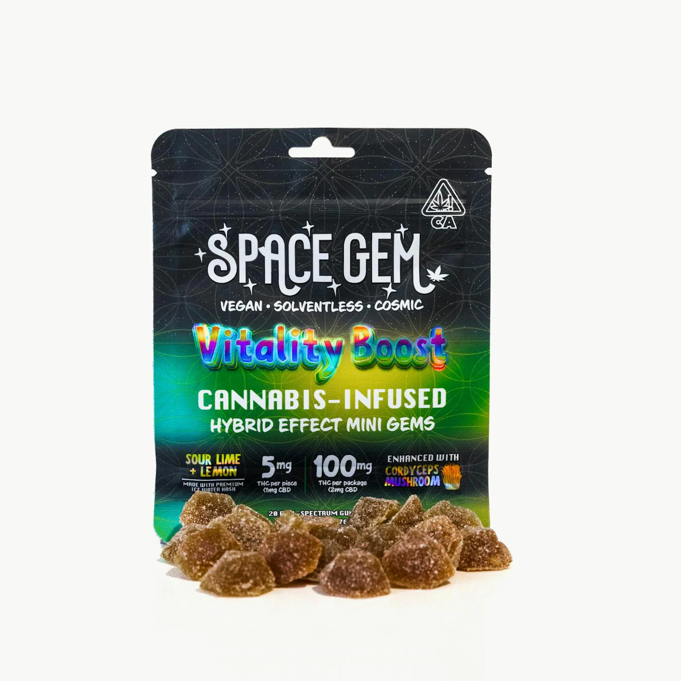 Space Gem - Space Gem - Edibles - Vitality Boost - Hybrid - 100mg - 20 Pack Main Image