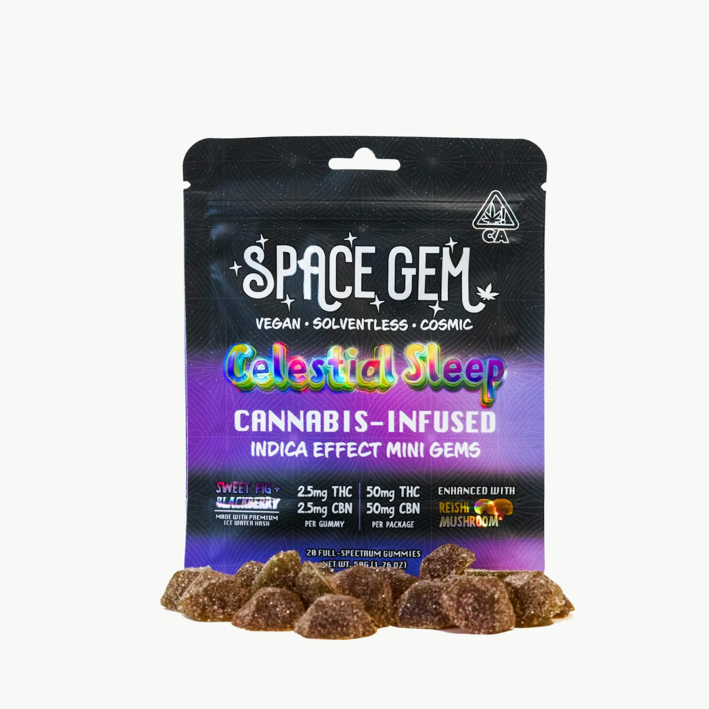 Space Gem - Space Gem - Edibles - Celestial Sleep - Indica - 50mg - 20 Pack Main Image