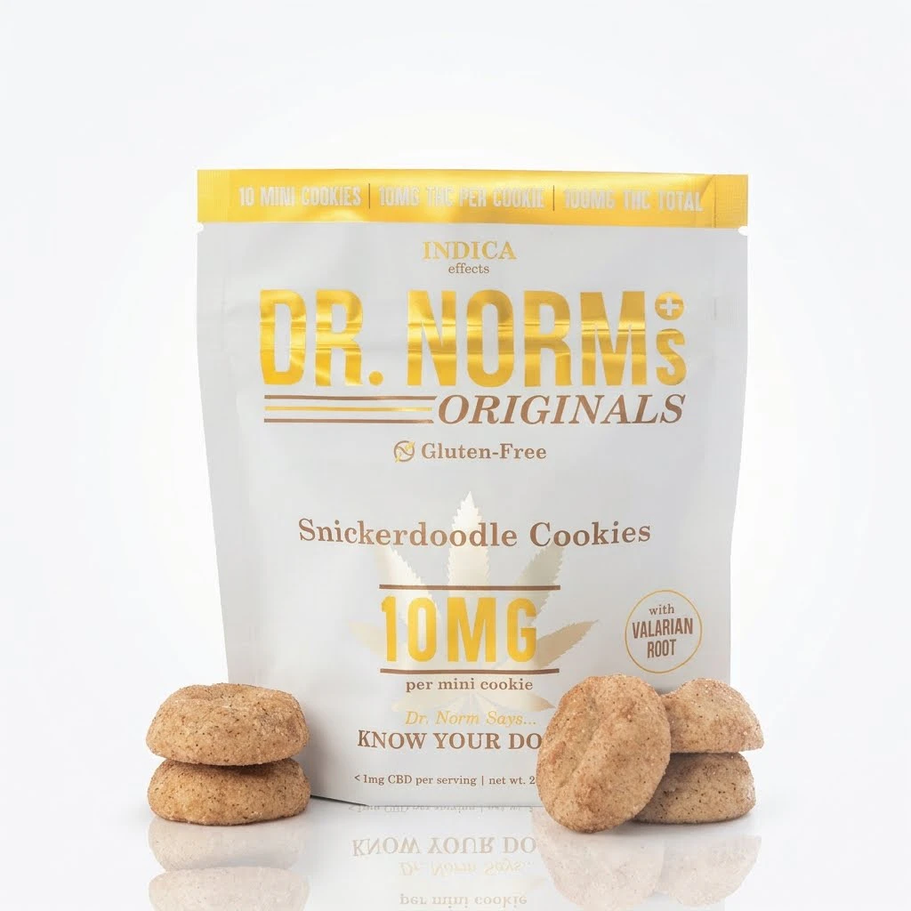 Dr. Norm's - Dr. Norm's - Edibles - Snickerdoodle - Indica - 100mg - 10 Pack Main Image