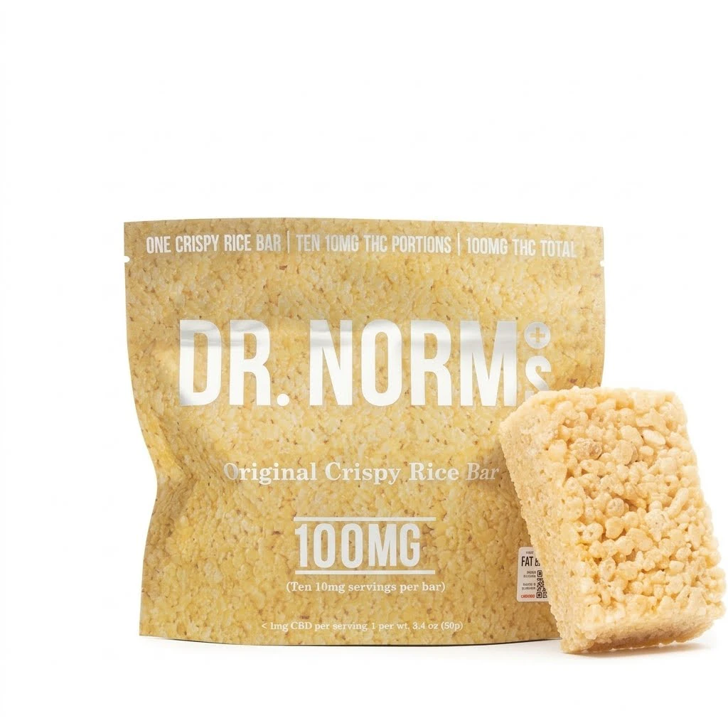 Dr. Norm's - Dr. Norm's - Edibles - Original - Rice Krispie Treat - 100mg Main Image