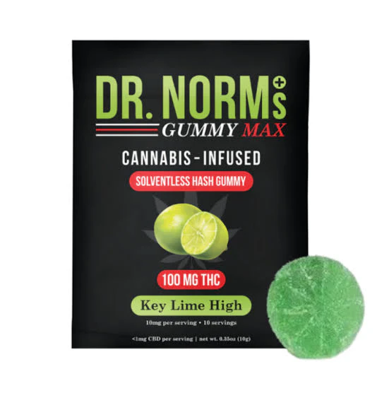 Dr. Norm's - Dr. Norm's - Edibles - Key Lime High - Sativa - 100mg - Single Main Image