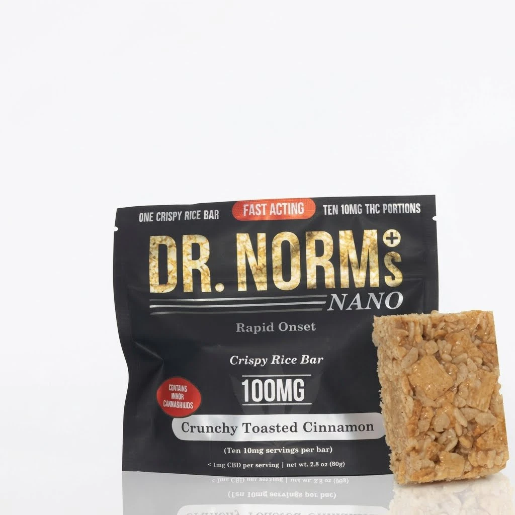Dr. Norm's - Dr. Norm's - Edibles - Cinnamon Toast Crunch - Nano - Rice Krispie Treat - 100mg Main Image