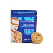 Dr. Norm's - Edibles - Chocolate Chip Cookie - Max - 100mg - Single