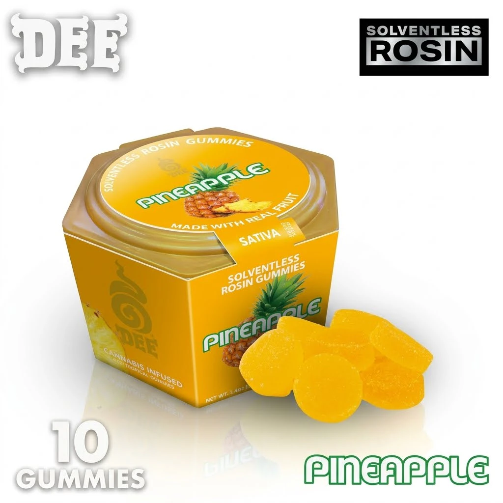 Dee Thai - Dee Thai - Edibles - Pineapple - Energy - 2:1 THC:THCV - 100mg Main Image