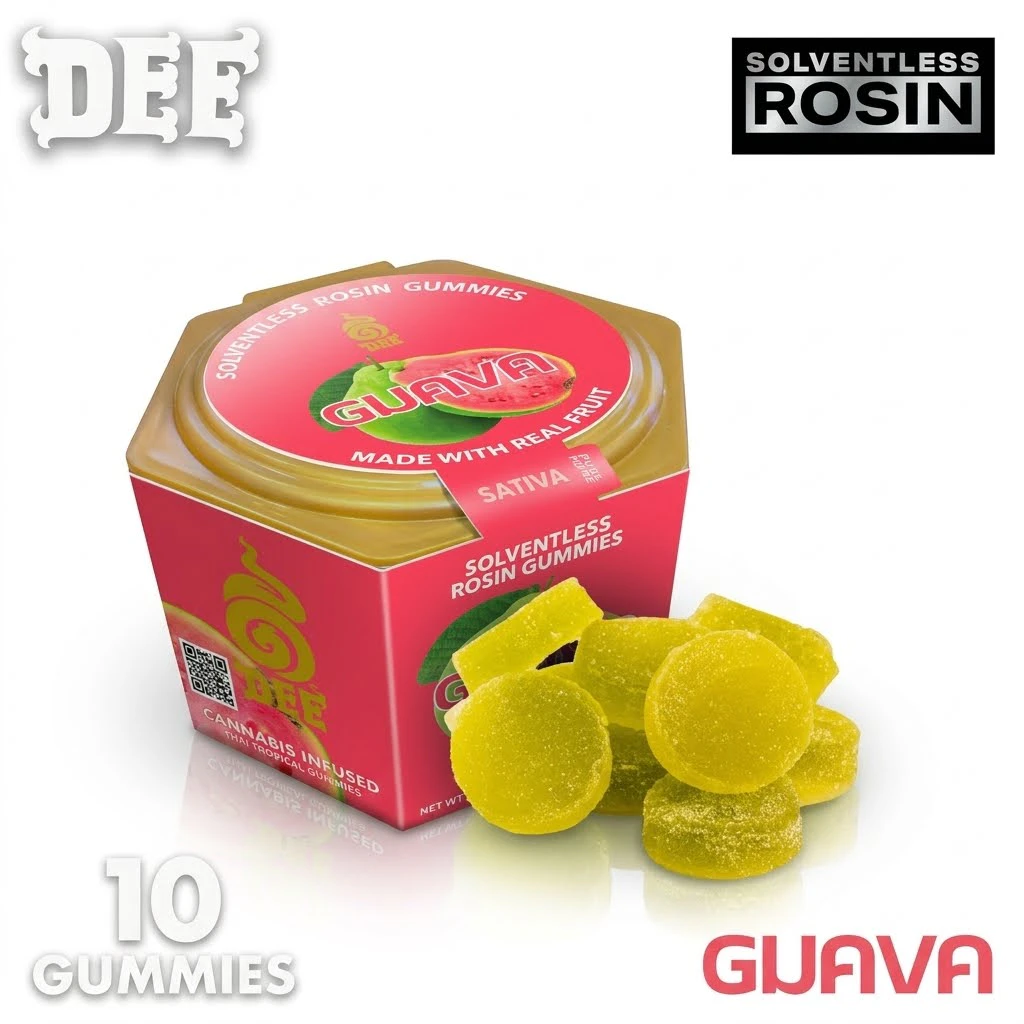 Dee Thai - Dee Thai - Edibles - Guava - Refresh - 1:1 THC:CBG - 100mg Main Image