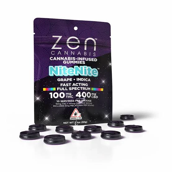 Zen Bar - ZEN - Edibles - Naturals - Nite Nite Grape - Indica - 100mg Main Image
