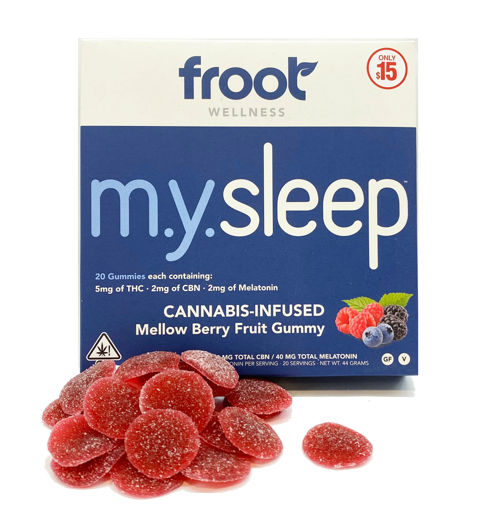 Froot - Froot - Edibles - MySleep - 1:1:1 - 100mg Main Image