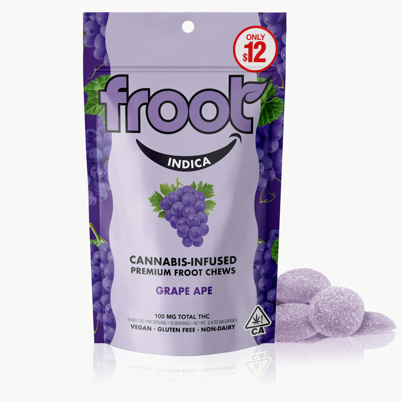 Froot - Froot - Edibles - Grape Ape - 100mg Main Image