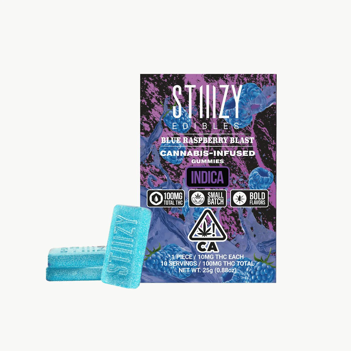 STIIIZY - STIIIZY - Edibles - Blue Raspberry Blast - 100mg Main Image