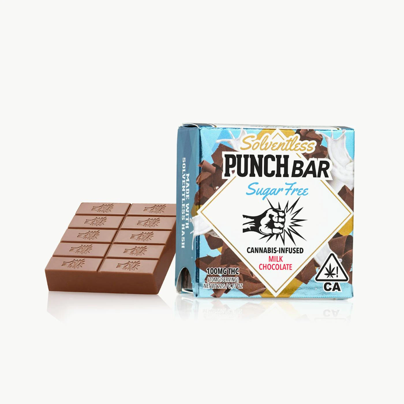 Punch Edibles - Punch - Edibles - Sugar-Free Milk Chocolate - Solventless - 100mg Main Image