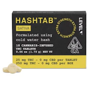 Level Hashtab - Tablets - Sativa - 25mg