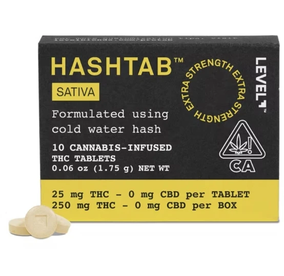 LEVEL - Level Hashtab - Tablets - Sativa - 25mg Main Image