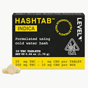 Level Hashtab - Tablets - Indica - 25mg