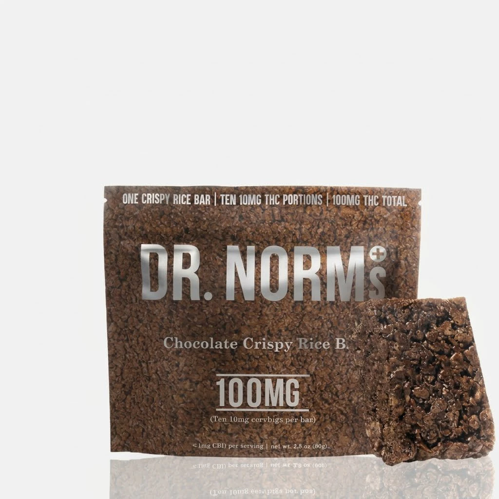 Dr. Norm's - Dr. Norm's - Edibles - Chocolate - Rice Krispie Treat - 100mg Main Image