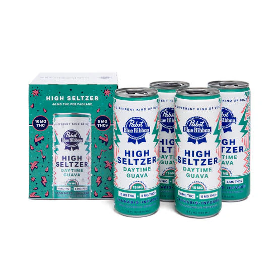 PABST BLUE RIBBON - Pabst Blue Ribbon - Edibles - Daytime Guava - 15mg - 4 Pack Main Image