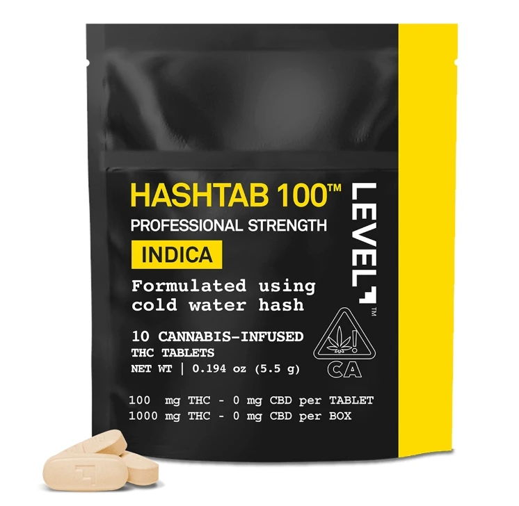 LEVEL - Level Hashtab - Tablets - Indica - 100mg - 10 Pack Main Image