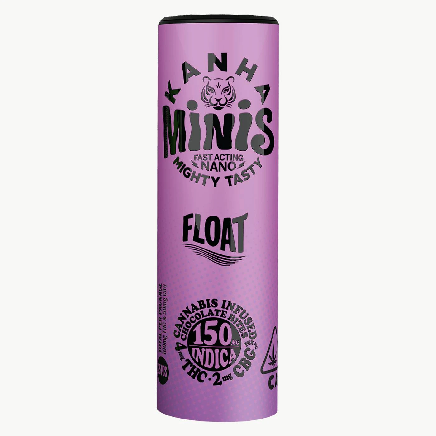 KANHA - KANHA NANO - Edibles - Indica Float - Minis - THC:CBG 2:1 - 100mg Main Image
