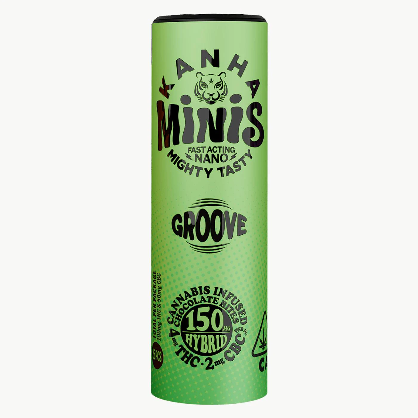 KANHA - KANHA NANO - Edibles - Hybrid Groove - Minis - THC:CBC 2:1 - 100mg Main Image