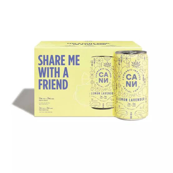 Cann - CANN - Edibles - Lemon Lavender - 6 Pack Main Image
