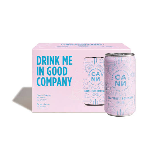 Cann - CANN - Edibles - Grapefruit Rosemary - 6 Pack Main Image