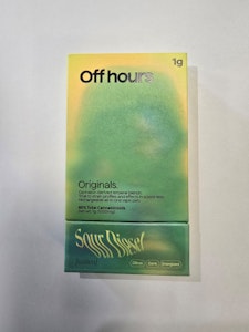Off Hours - D40 Off hours Sour Diesel Vape Pen 1g