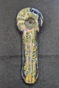 Mr. Gray Glass - Large Heavy Pipe