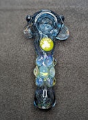 Mr. Gray Glass - Sparkle Blue Pipe