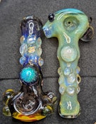 Mr. Gray Glass - Medium Fancy Pipes