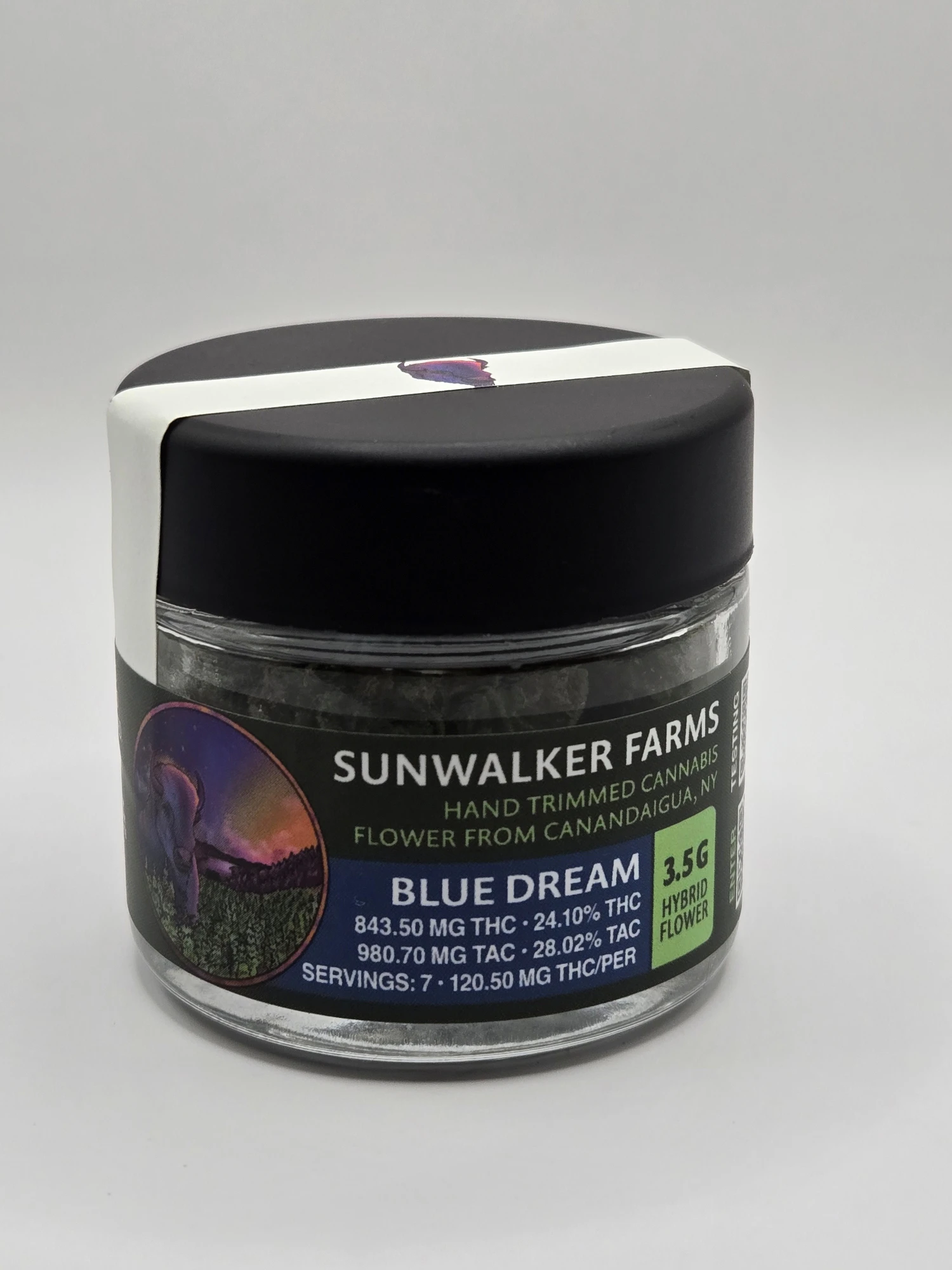 Sunwalker Farms - Sunwalker Farms - Blue Dream - 3.5g - 24.10% THC - Dry Flower Main Image