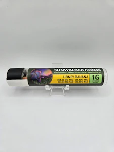 Sunwalker Farms - Sunwalker Farms - Honey Banana - 1g - 25.82% THC - Pre-Roll