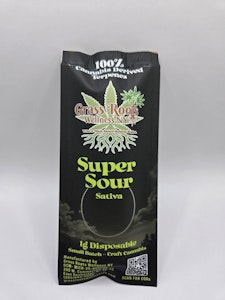 Grass Roots Wellness - Grass Roots Wellness - Super Sour - 68.70% THC - 1.0g - AIO Vape Pen