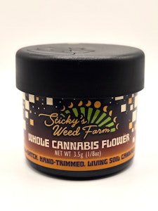 Sticky's Weed Farm - Sticky's Weed Farm - Block Monster - 31.92% THC - 3.5g - Dry Flower