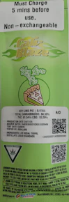 Cali-Blaze | Key Lime Pie | All-In-One Live Resin Cartridge