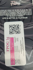 PVD (LR) | FPOG | 1g AIO Vape Cart