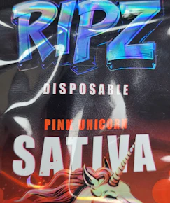 RIPZ | Pink Unicorn | 2g Disposable Vape Cart