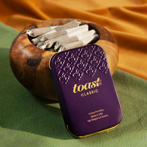 TOAST - Toast - Purple Kushberry 10pk Prerolls - Indica - 3.5G