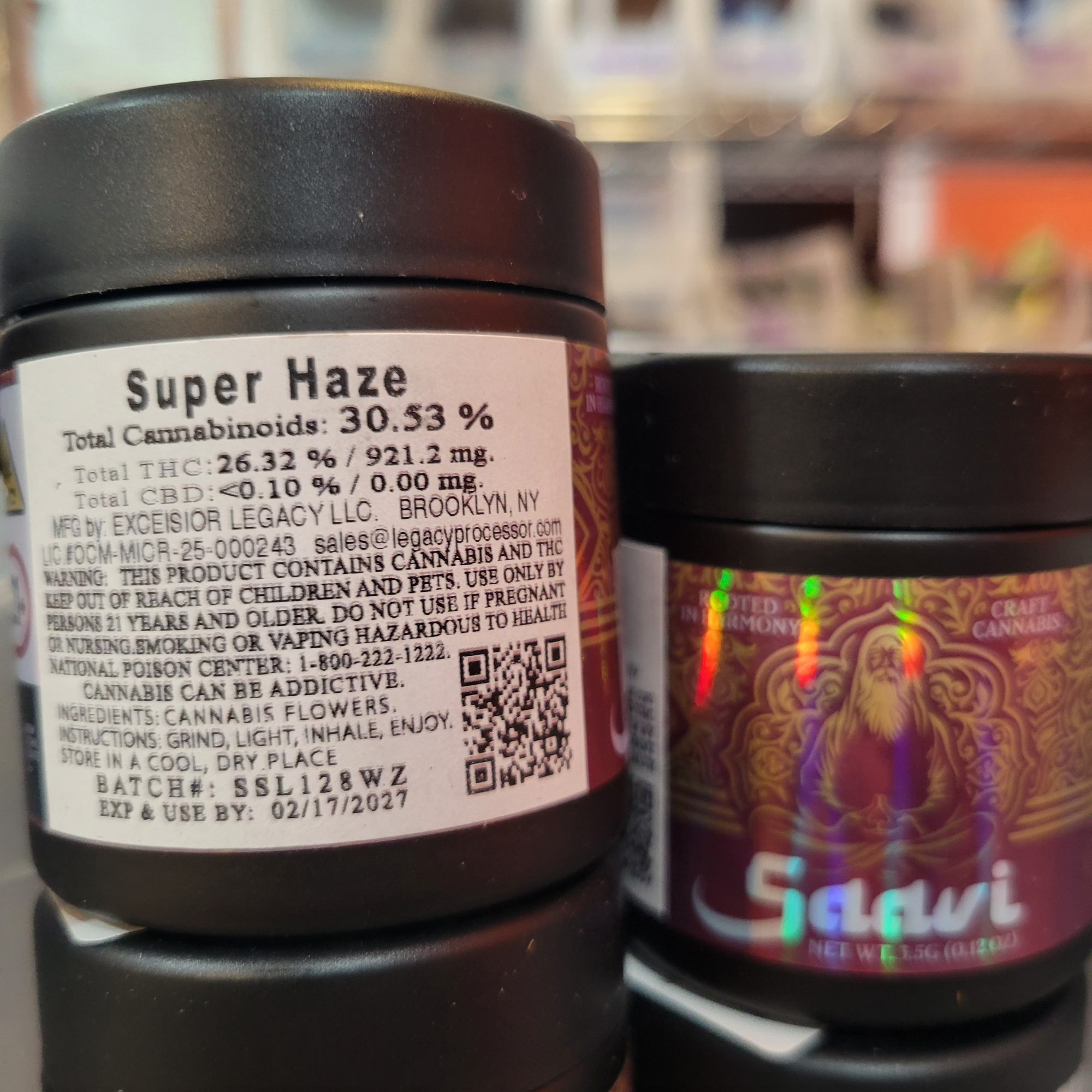 SAAVI | Flower | Super Haze | 3.5g