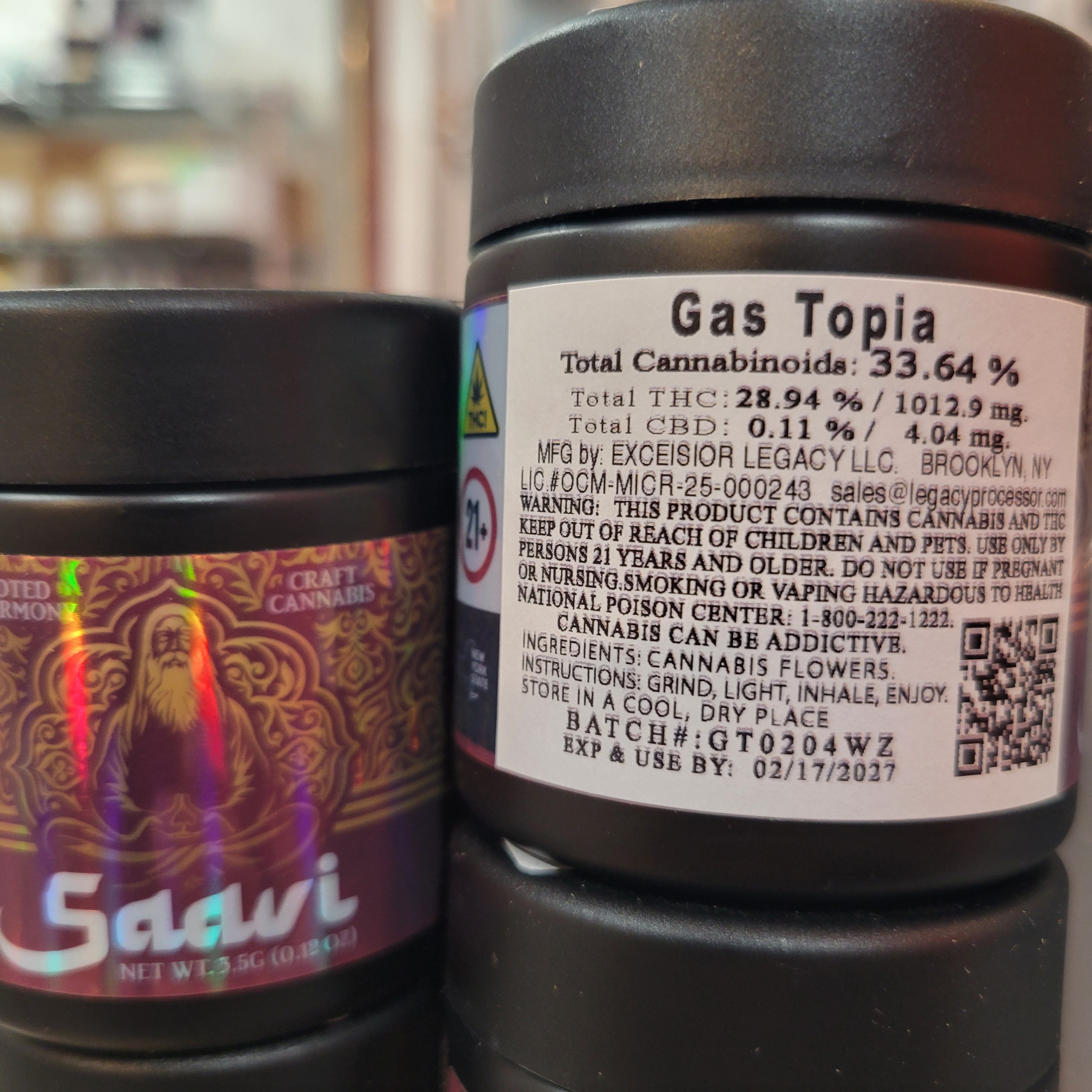SAAVI | Flower | Gas Topia | 3.5g