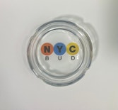 NYCBUD Glass Ashtray