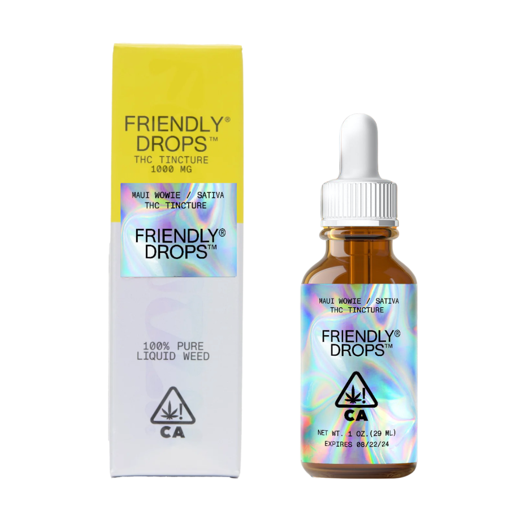 1,000mg Maui Wowie Full Spectrum Tincture - Friendly