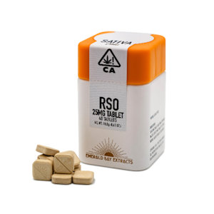 EMERALD BAY EXTRACTS - 1002mg THC Orange 76 Tablets (25mg - 40 pack) - Emerald Bay Extracts