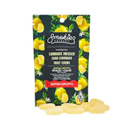 *xclusive* 100mg THC Sour Lemonade Fruit Chews (10mg - 10 pack) - Smokiez