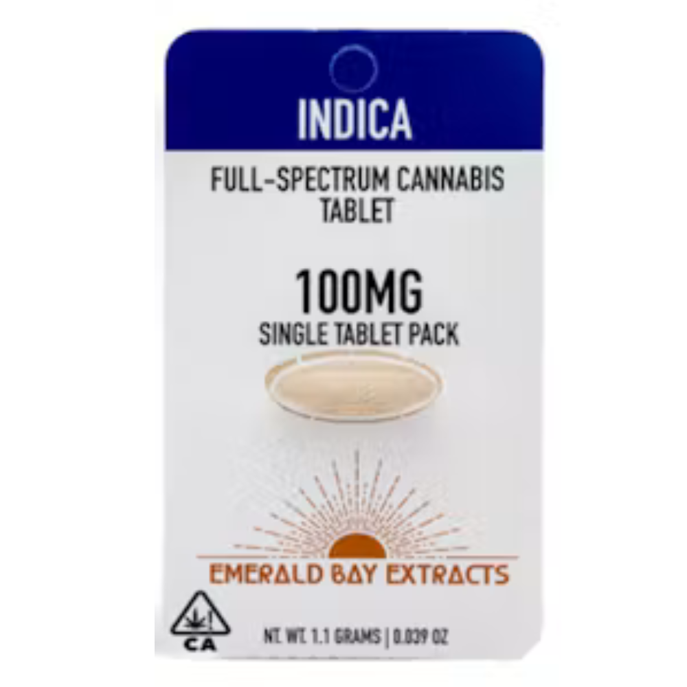 100mg THC Indica Permanent Marker Single Tablet - Emerald Bay Extracts picture