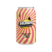 100mg THC Strawberry Lemonade (12oz Can) - Hundo